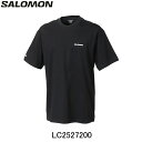 【10%OFFクーポン発行中】サロモン SALOMON SALOMON LOGO ランニングTシャツ 半袖 メンズ 男性【lc2527200】陸上・ランニング用...