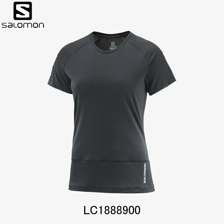 サロモン SALOMON CROSS RUN クロスラン ランニングTシャツ 半袖 ウィメンズ レディース 女性陸上・ランニング用品