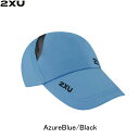 2XU ツータイムズユー Run Cap ランニングキャップ ランニングアクセサリー 帽子 ユニセックス【uq5685f-azbblk】陸上・ランニング用品