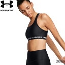 UNDER ARMOUR アンダーアーマー UAクロスバック ブラ ミディアムサポート トレーニングウェア ブラ ウィメンズ レディース 女性【1361034-...