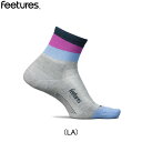 フィーチャーズ FEETURES Elite Light Cushion Quarter Lunar Ascent ランニングアクセサリ ソックス ウィメンズ ...