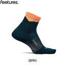 フィーチャーズ FEETURES Trail Max Cushion Quarter Blue Ridge Navy ランニングアクセサリ ソックス ウィメンズ...