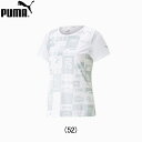 プーマ puma RUN FAVORITE AOP ランニングTシャツ 半袖 ウィメンズ レディース 女性【523655-52】陸上 ランニング用品