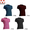 ウンドウ Wundou フィットネスTシャツ ランニングTシャツ 半袖 ウィメンズ レディース 女性【wundoup720】陸上・ランニング用品