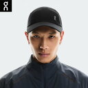 オン On Lightweight Cap Black ライトウェイトキャップ ランニングアクセサリー キャップ 帽子 ユニセックス【2uf10330553】陸上・ランニング用品