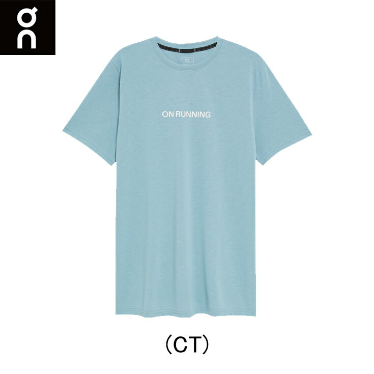 オン On Run-T ラン グラフィックT ランニングTシャツ 半袖 メンズ 男性陸上・ランニング用品