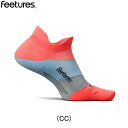 フィーチャーズ FEETURES ELITE LIGHT CUSHION NO SHOW TAB ランニングアクセサリ 靴下 ソックス ユニセックス【30103...