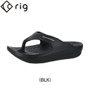 rig リグ FLIP FLOP 2.0 フリップフロップ 2.0 リカバリーサンダル ユニセックス【rg0012-blk】陸上・ランニング用品