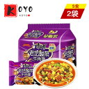 【着後レビューで200円クーポンGET】康師傅老壇酸菜牛肉麺【2点セット】方便麺 泡麺 酸辣味 中華麺 インスタントラーメン 即食麺 5食×2点