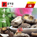 【着後レビューで200円クーポンGET】干椎茸（干香姑）100g【2点セット】 乾燥椎茸 中国産 やさしいしいたけ 天然有機 100g×2点