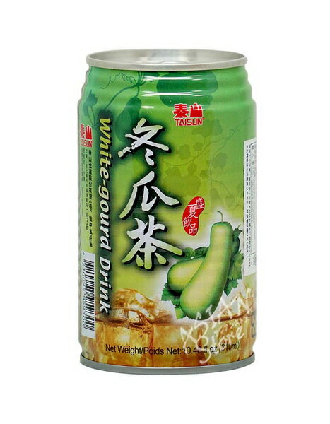 【着後レビューで200円クーポンGET】泰山冬瓜茶 清涼飲料 トウガン茶 台湾産 台湾 台湾名物 310ml