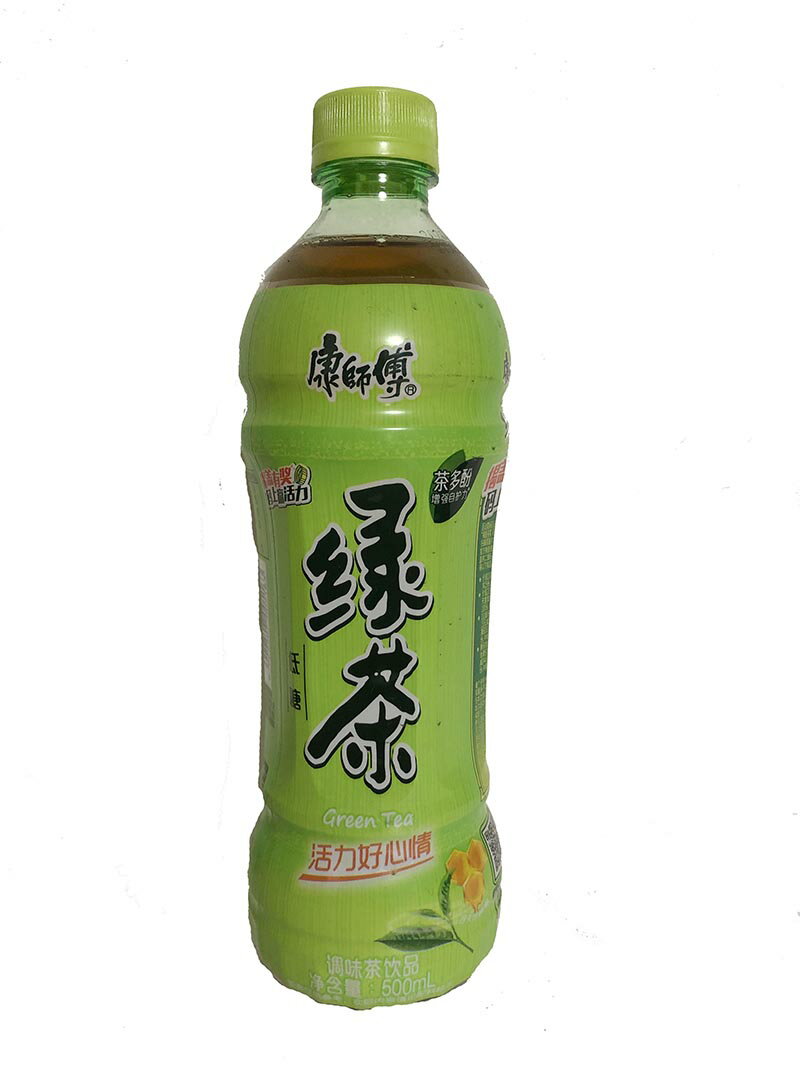 康師傅緑茶 蜂蜜 グリーンティー 中華飲料 人気飲み物 ドリンク ペットボトル飲料 500mlx 8本入り