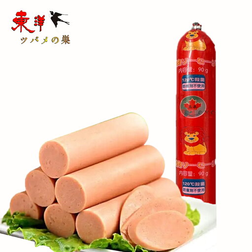 豚肉火腿腸(赤色)90g 豚肉ソーセージ 防腐剤不使用 日本国内製造 90g 豚肉火腿腸(赤色)90g 豚肉ソーセージ 防腐剤不使用 日本国内製造 90g