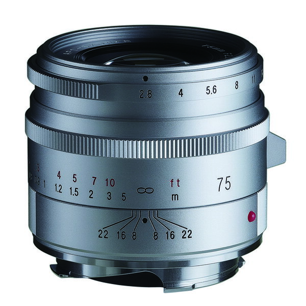 樂天商城 - 《新製品予約》 2026年5月発売予定 《新品》フォクトレンダー 交換レンズ APO-SKOPAR 75mm F2.8 VM シルバー [ライカMマウント互換 VMマウント〕Voigtlander アポ スコパー
