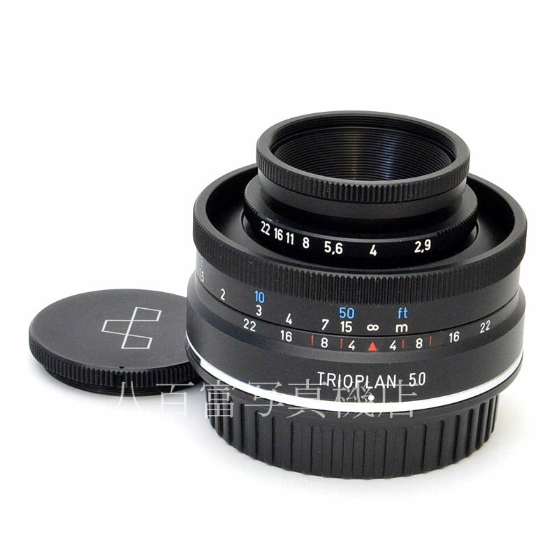 乐天商城 - 【中古】 メイヤー トリオプラン 50mm F2.9 ブラック キヤノンEOS用 Meyer Optik G?rlitz 中古交換レンズ 49559
