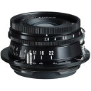 フォクトレンダー 交換レンズ HELIAR 40mm F2.8 Aspherical L ブラック 〔L (L39) マウント用〕Voigtlander ヘリアー