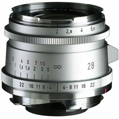 フォクトレンダー 交換レンズ ULTRON Vintage Line 28mm F2 Aspherical Type II VM 〔シルバー〕 〔VMマウント用〕 Voigtlander ウルトロン ビンテージ