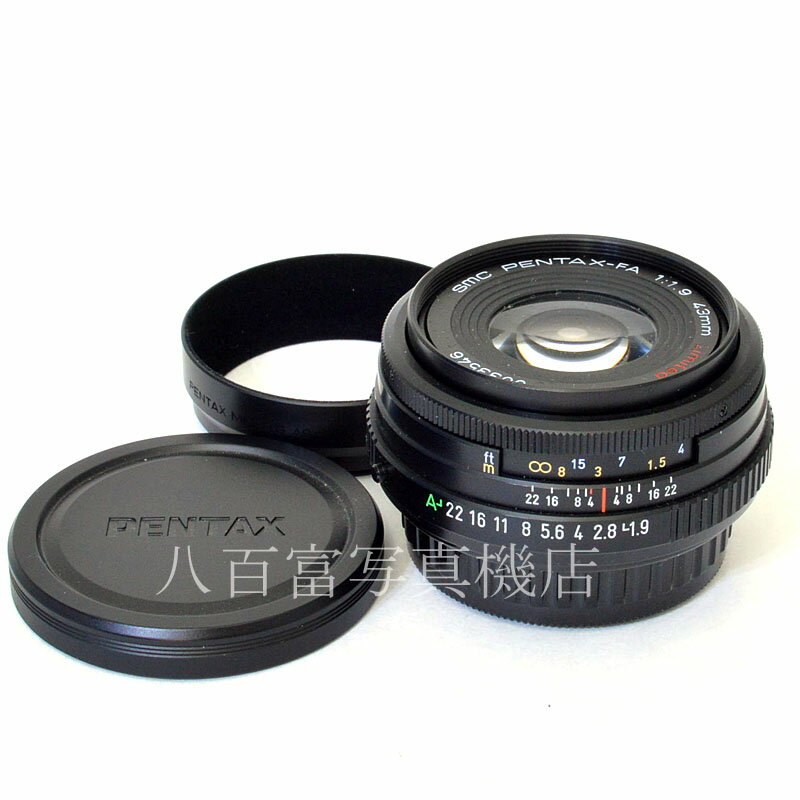 【中古】 smcペンタックス FA 43mm F1.9 Limited ブラック PENTAX 中古交換レンズ 50955