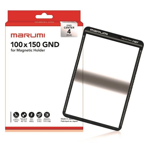 《新品》マルミ Magnetic Filter 100x150 センターグラデーション ND16 [NDフィル...