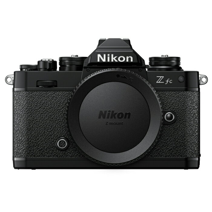 【クーポン割引対象外】ニコン Nikon Z fc ブラック ボディ ミラーレス一眼カメラ