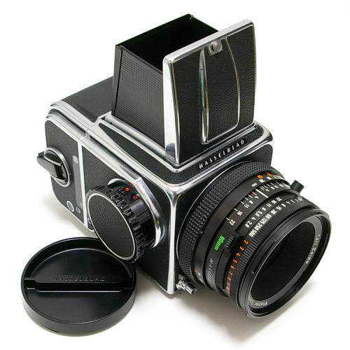 【中古】【良品】中古 ハッセルブラッド 500C/M クローム T* CF 80mm F2.8 セット HASSELBLAD 【中古カメラ】 【2sp_120502_a】