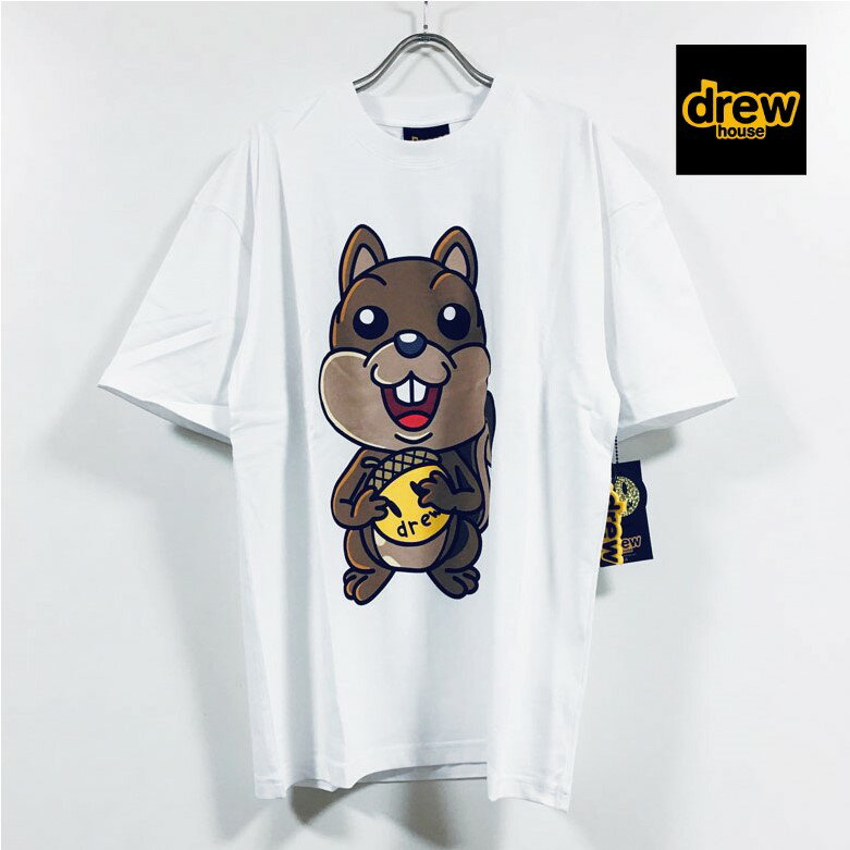 drew house ドリューハウス SHERMAN TEE 半袖 Tシャツ ユニセックス 【 送料無料 】 オーバーサイズ プリント トップス ストリート ヒップホップ 海外 ブランド アパレル レディース USサイズ プリント スマイル
