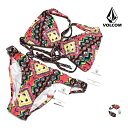 ボルコム VOLCOM ビキニ 水着 上下セット レディース  LAST CALL HALTER & FULL OS5P3008 ホルターネック パット入り 夏 海 プール サーフィン ダンス 衣装 フェス 野外 激安 プチプラ