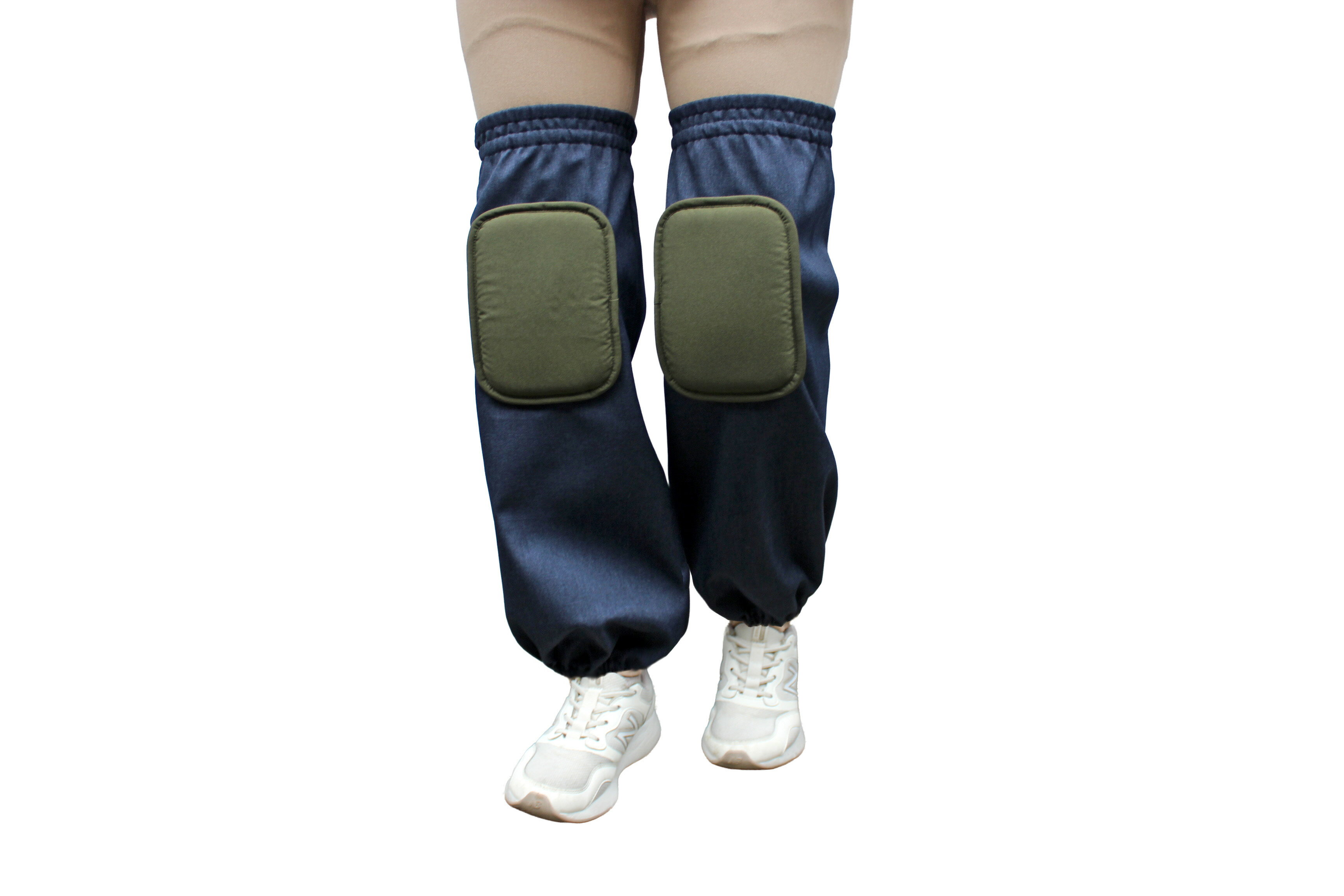 ひざパッド 肉厚ウレタンパッド はっ水加工「デニム調ひざパッド」 農作...(4.0)