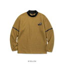 【SALE40%OFF】SY32 by SWEET YEARS プルオーバー モックシャツ 長袖 メンズ ゴルフウェア SYG-22A29