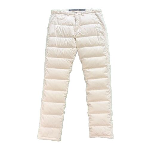 本日10%引【美品】T-MACティーマック　ダウンパンツ　オフホワイト　ベージュ 楽天市場】ダウンパンツ t-macの通販