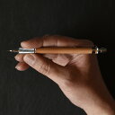 シャープなフォルムで持ちやすい木軸シャーペン木軸シャーペン 木軸ペン おすすめ 工房 0.3mm 0.5mm 0.7mm 木軸 シャーペン