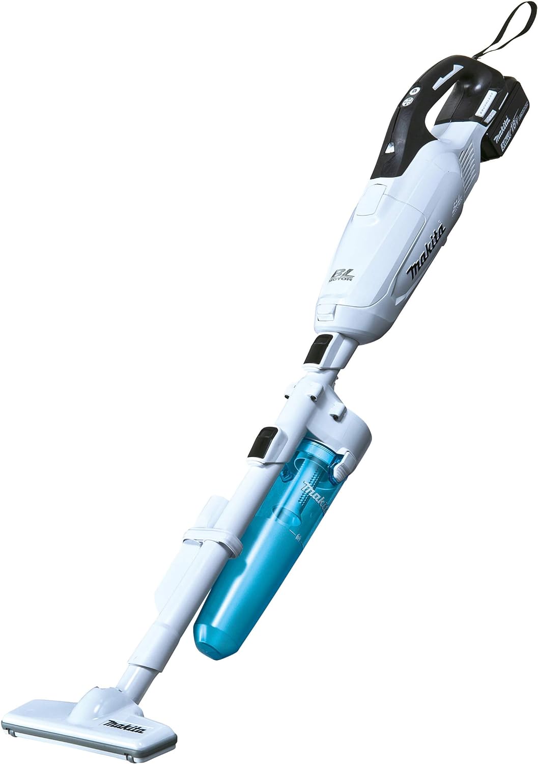 マキタ Makita コードレス掃除機 CL282 紙パック式&サイクロン 標準50分稼働 充電22分 18Vバッテリ充電器付 CL282FDFCW