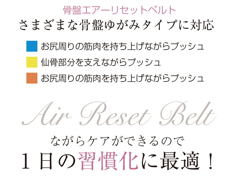 【クーポンで1500円OFF】 芦屋美整体 骨盤エアーリセットベルト ベルト 矯正グッズ 健康グッズ Ashiya Biseitai 骨盤ベルト 骨盤リセットベルト 骨盤矯正ベルト 骨盤補正ベルト 骨盤対策 骨盤 引き締め 補整 ベルト 補正ベルト ヒップアップ おすすめ ken1 3