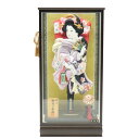 羽子板 ケース飾り 桜華 17号 極上 江戸押絵羽子板 高さ67cm 黒檀塗りケース (2024-ys133) ケース入り お正月飾り 初節句 お祝い