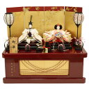 雛人形 収納飾り 芽衣(めい) 小出松寿 京十二番 親王 手刺繍 ワイン金和桜屏風 2025-tg067 幅55cm 親王収納 2人 ひな人形 お雛様 桃の節句...