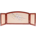 アウトレット品 雛人形屏風単品 12号春華屏風 ルビーピンク葵桜倫光ピンクG 21ya1064 飾り幅目安80~85cm (A-70sb) インテリア ディスプレイ 見切処分品