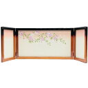 アウトレット品 雛人形屏風単品 13号古都屏風 王朝塗セイカしだれ桜G 21ya1109 飾り幅目安90〜100cm (A-115sb) インテリア ディスプレ...
