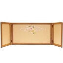 アウトレット品 雛人形屏風単品 13号華宝屏風 ケヤキ刺繍菱型桜倫光G 21ya1117 飾り幅目安90〜100cm (A-123sb) インテリア ディスプレ...