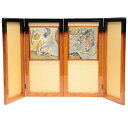 アウトレット品 五月人形屏風単品 23号承明 雫彫金龍虎 21ya1558 飾り幅目安90~100cm (C-29sb) インテリア ディスプレイ 見切処分品