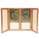 アウトレット品 五月人形屏風単品 18号元気 G古美龍虎 21ya1563 飾り幅目安75~80cm (C-34sb) インテリア ディスプレイ 見切処分品