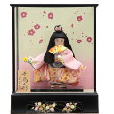 アウトレット品 雛人形ケース人形 8号 千鳥人形 扇(台輪四方) 舞踊人形 日本人形 幅37cm (22a-ya-2521) インテリア ディスプレイ 見切処分...