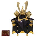アウトレット品 五月人形兜 単品 25号 真鍮松葉中鍬形 ヒスイ木竜頭 24-A 櫃付 高さ83cm (22a-ya-2417) インテリア ディスプレイ 見切処分品