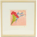 アウトレット品 額絵 紙絵 高村智恵子 花束 幅41cm (24a-ya-0253) インテリア ディスプレイ 見切処分品