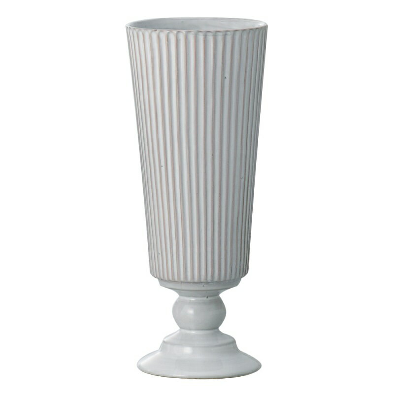 花瓶 フラワーベース Ceramic Display French Antique lll フレンチアンティーク antique gray （1個入り） [120-723-180] [p75] ストーンウェア （代引き不可） インテリア ディスプレイ