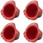 花瓶 フラワーベース Ceramic Gift medetakko メデタッコ red （4個入り） [175-344-500] [p101] ストーンウェア （代引き不可） インテリア ディスプレイ