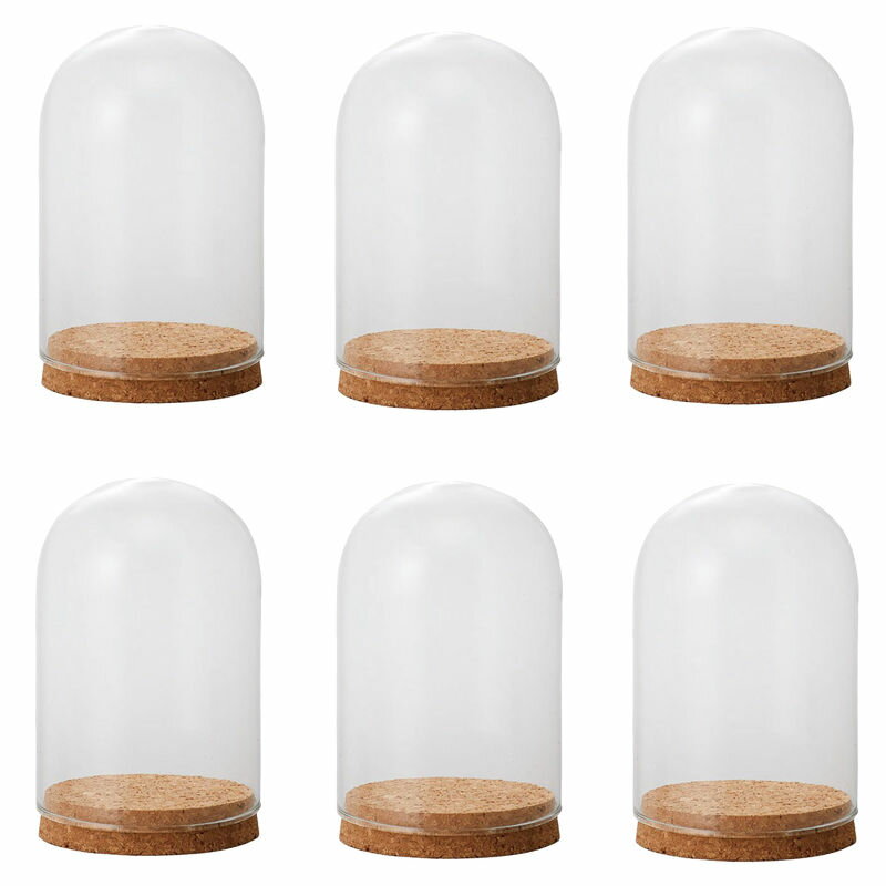 ガラスベース Glass Gift Glass Dome with Cork ガラスドーム ウィズ コルク natural （6個入り） [777-431-000] [p120] ガラス （代引き不可） キッチン インテリア ディスプレイ