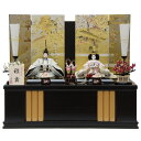 雛人形 親王収納飾り 道翠 雅舞 舞三五親王 正絹袋帯 B314 hn378 hs1890 幅81cm たまき (24hina-ya-to1905) ひな人形 ...