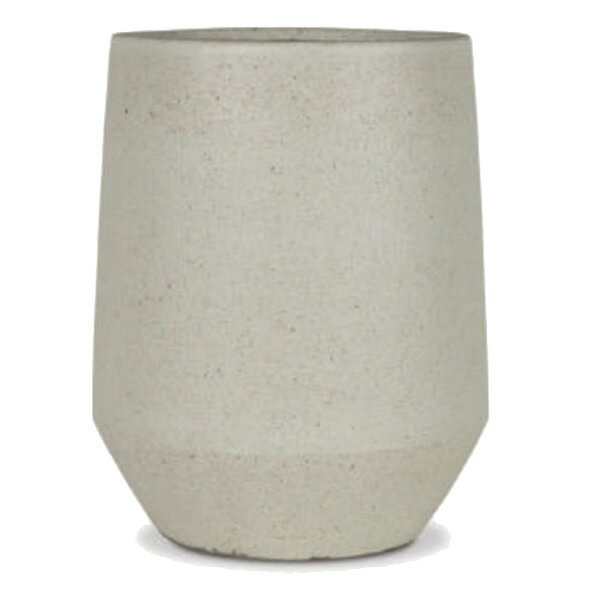 花・観葉植物用ポット ファイバーストーン パボ トール M 40/B オフホワイト（1個入り）fs-pv1w40e [KTp89] 大型鉢カバー （代引き不可）ホテル・オフィスビル・店舗 インテリア エクステリア