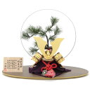 五月人形 兜 平飾り 10号 幅60cm(245to0200)一徳 竹雀 上巻 モニュメント丸窓MATU ym1190n(gk205b/yb1076/yd101...