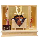五月人形 兜 平飾り 12号 幅65cm(245to0716)武久 一枚物 朱赤縅 京甲冑 桧三曲金屏風 ym1087n(gk112b/yb1097/yy104...